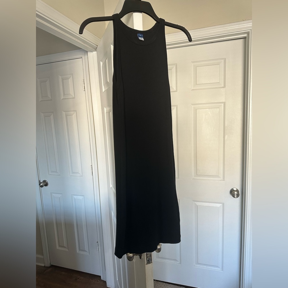 Black Sleeveless mini dress